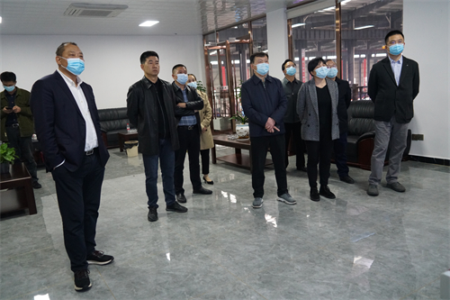 2021-11-20省發(fā)改委來張家界萬眾實(shí)業(yè)集團(tuán)有限公司調(diào)研工作(省辦公室主任夏文斌、市發(fā)改委黨組書記龍維務(wù)）